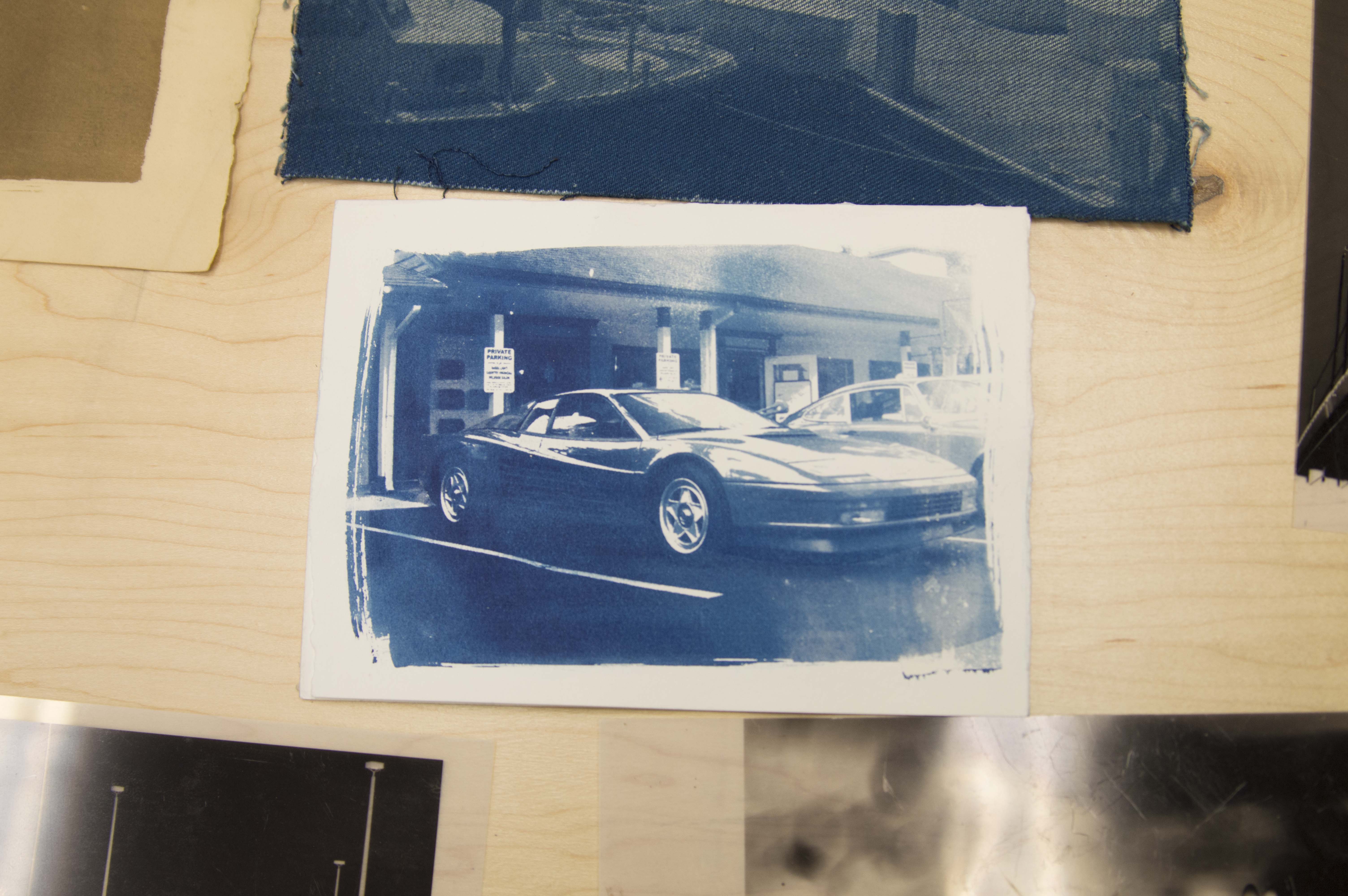 Cyanotype Printing Demonstration project image