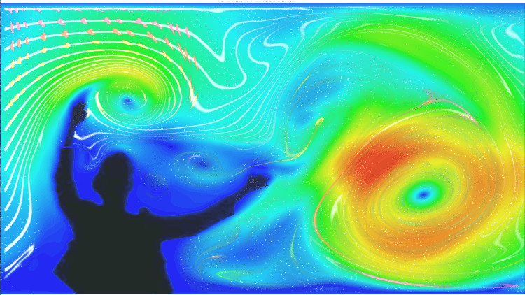 UWM Immersive Fluid Flow Experience project image