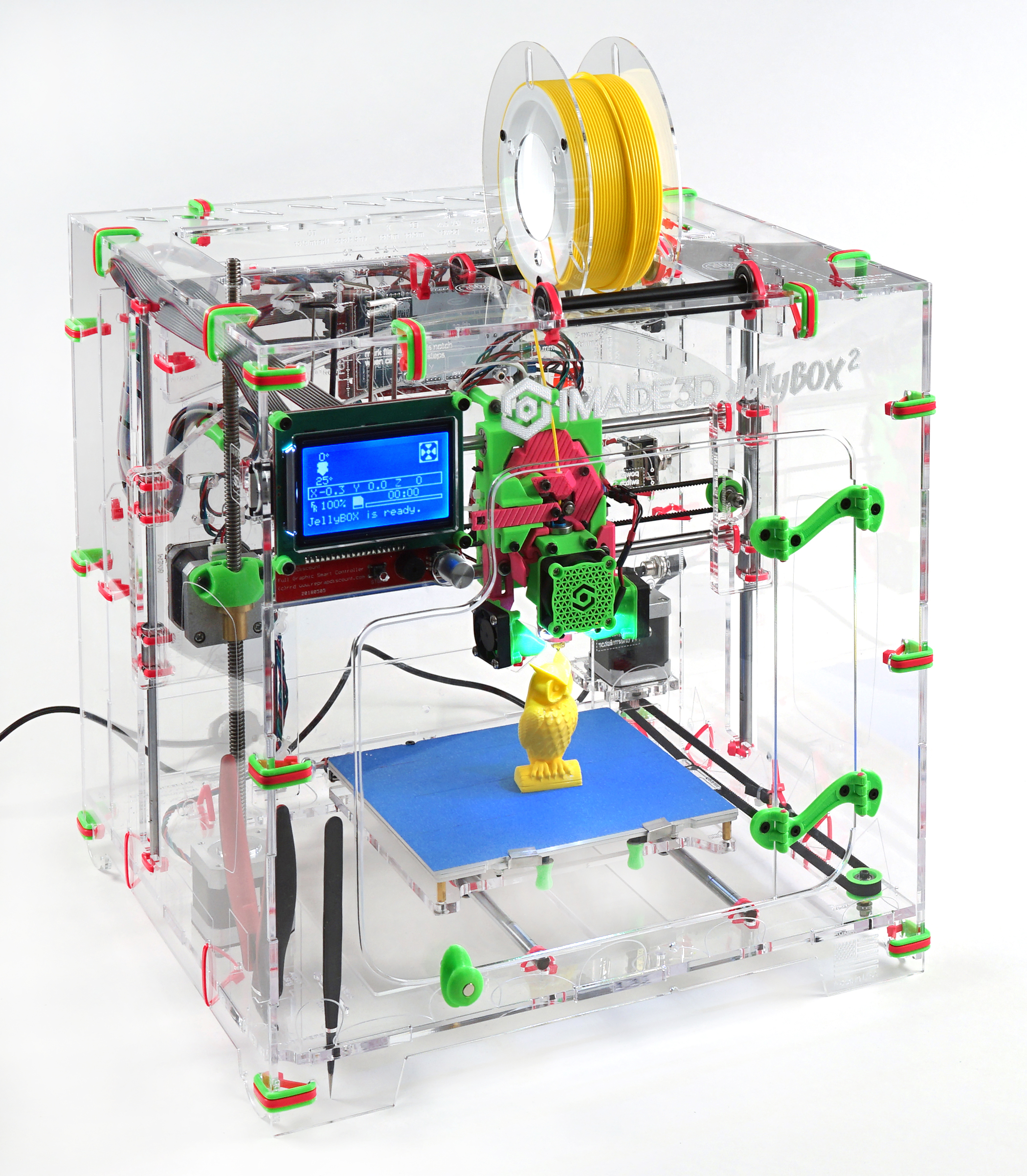Build the 3D printer from scratch to print & learn how it works project image