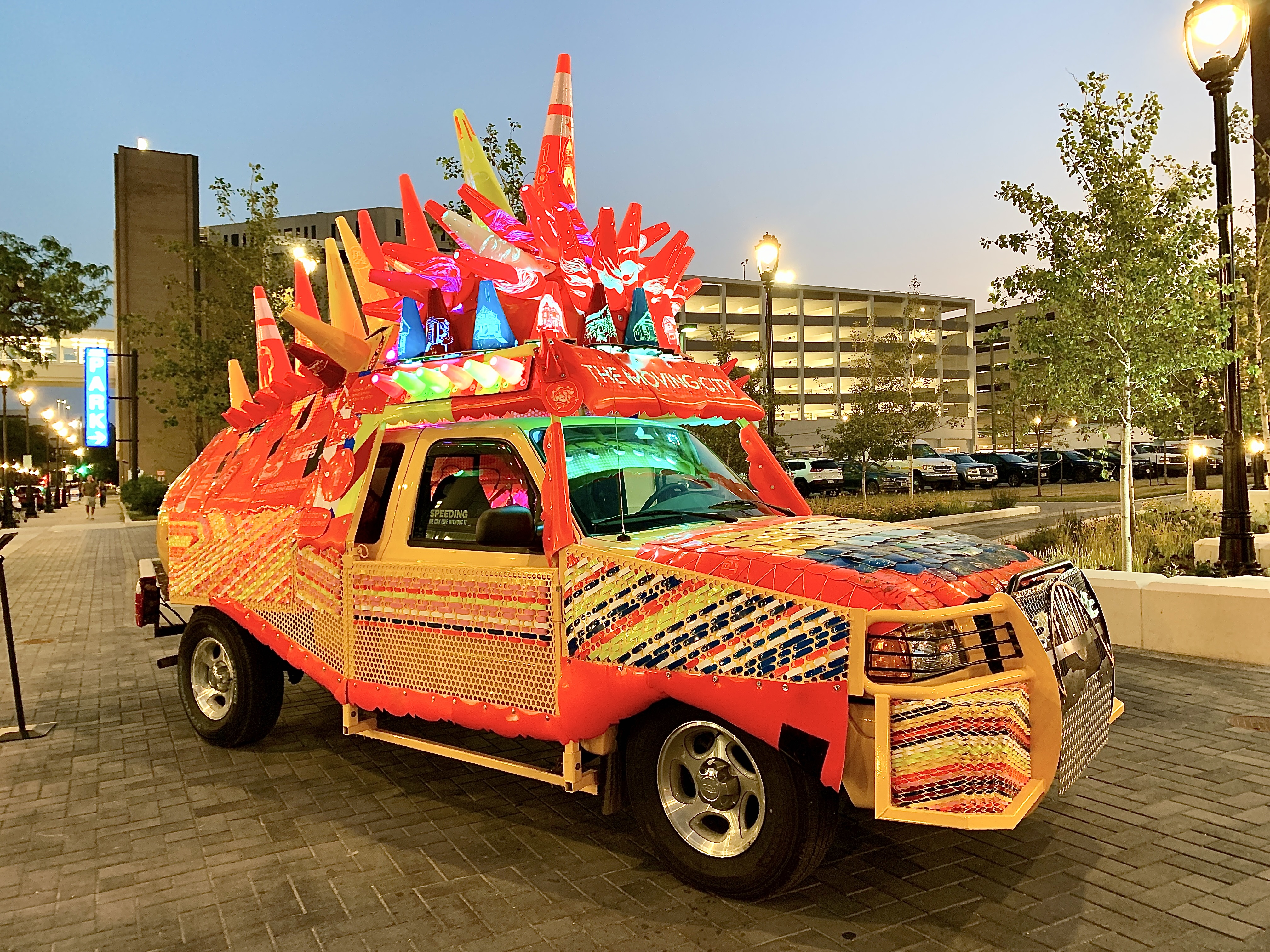 The Moving City: Safer Driving Art Car and Reflective Patch Printing project image