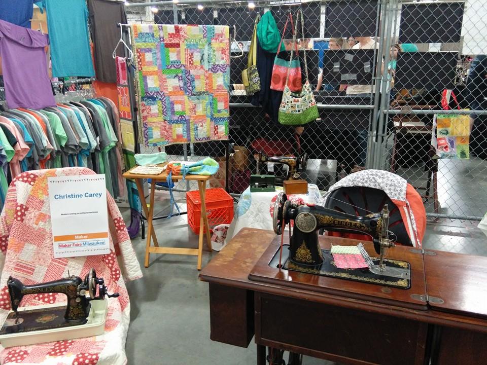 Modern Sewing on Antique Machines project image